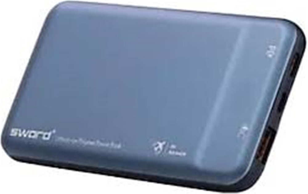 SWORDSword 10F53 10.000mah Gray Hızlı Şarj Powerbank8681489388210