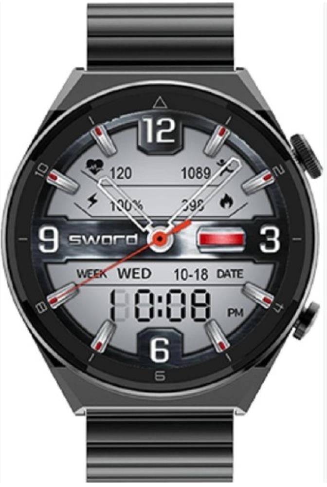 SWORDSword SW-WIA102 Watch 2 Siyah Akıllı Saat8683948500256