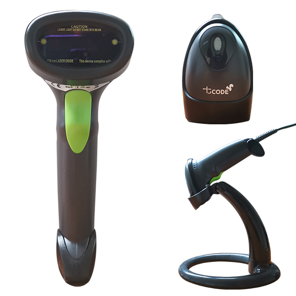 TCODETCODE TC1570 1D Kablolu USB Standlı Lazer Barkod Okuyucu1781