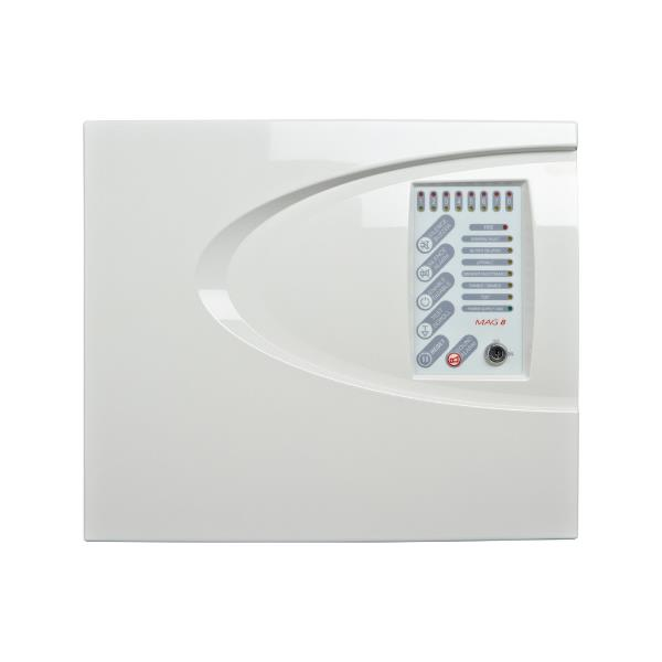 TeletekTeletek MAG 8 8 Zone Konvansiyonel Yangın Alarm Paneli EN54 SertifikalıMAG8