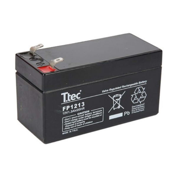 TTEC PLUSTtec 12V 1.3AH Bakımsız Kuru Akü8694470927244