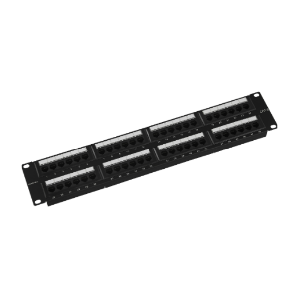 UlusalUlusal 48 Port CAT-6 Patch PanelULS-48P-CAT-6-PP