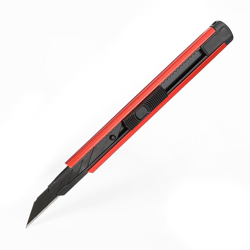 WorkproWORKPRO WP212020 9MM Alüminyum Kasa Cep Askılı Maket Bıçağı (KIRMIZI)WP212020
