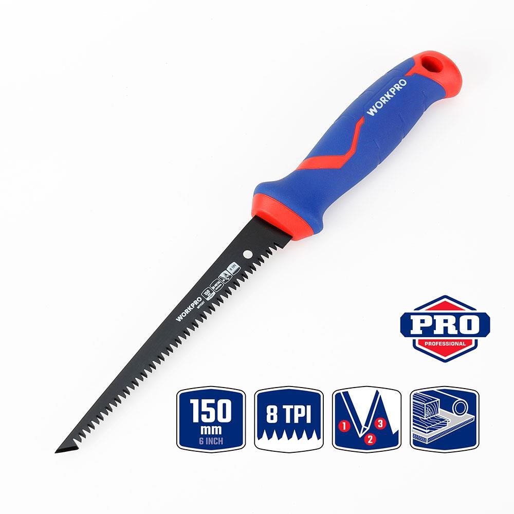 WorkproWORKPRO WP215017 150mm Hızlı Kesim Profesyonel BI-METAL Alçıpan TesteresiWP215017
