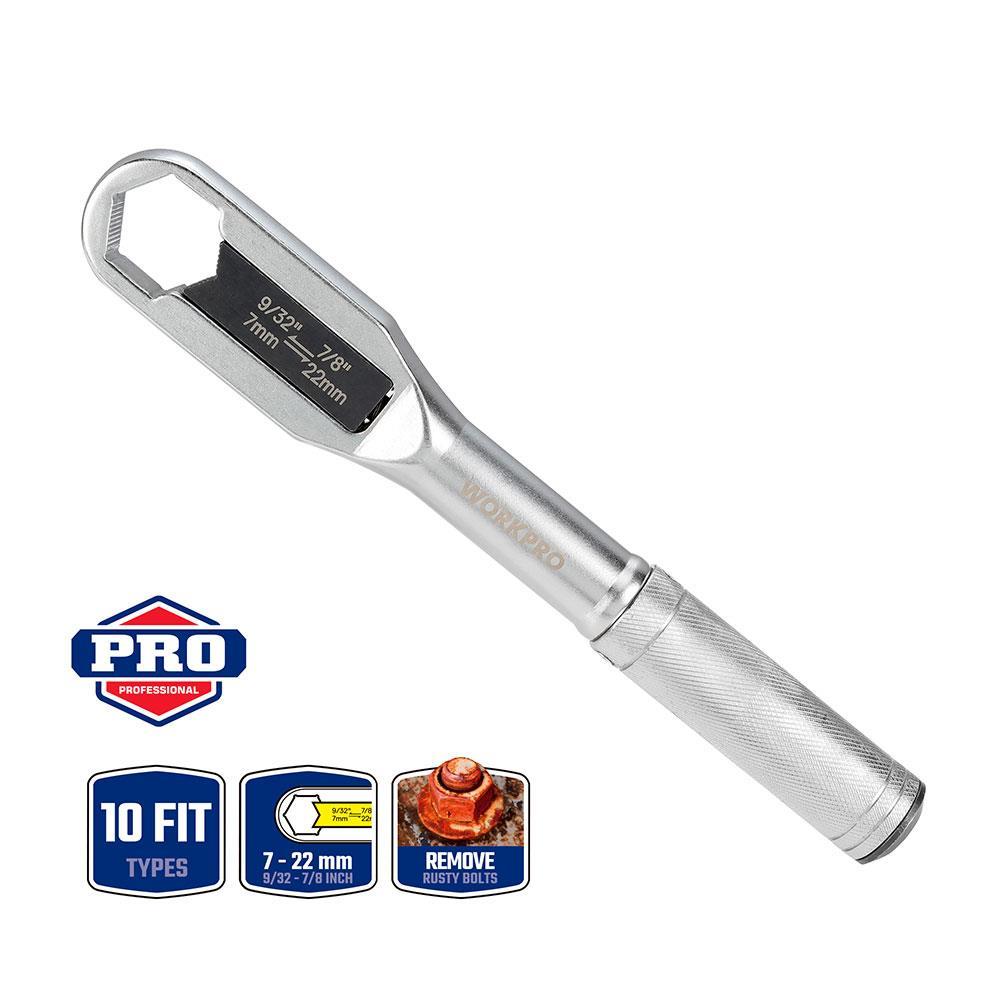 WorkproWORKPRO WP272015 7/22mm CR-V Üniversal Ayarlanabilir AnahtarWP272015