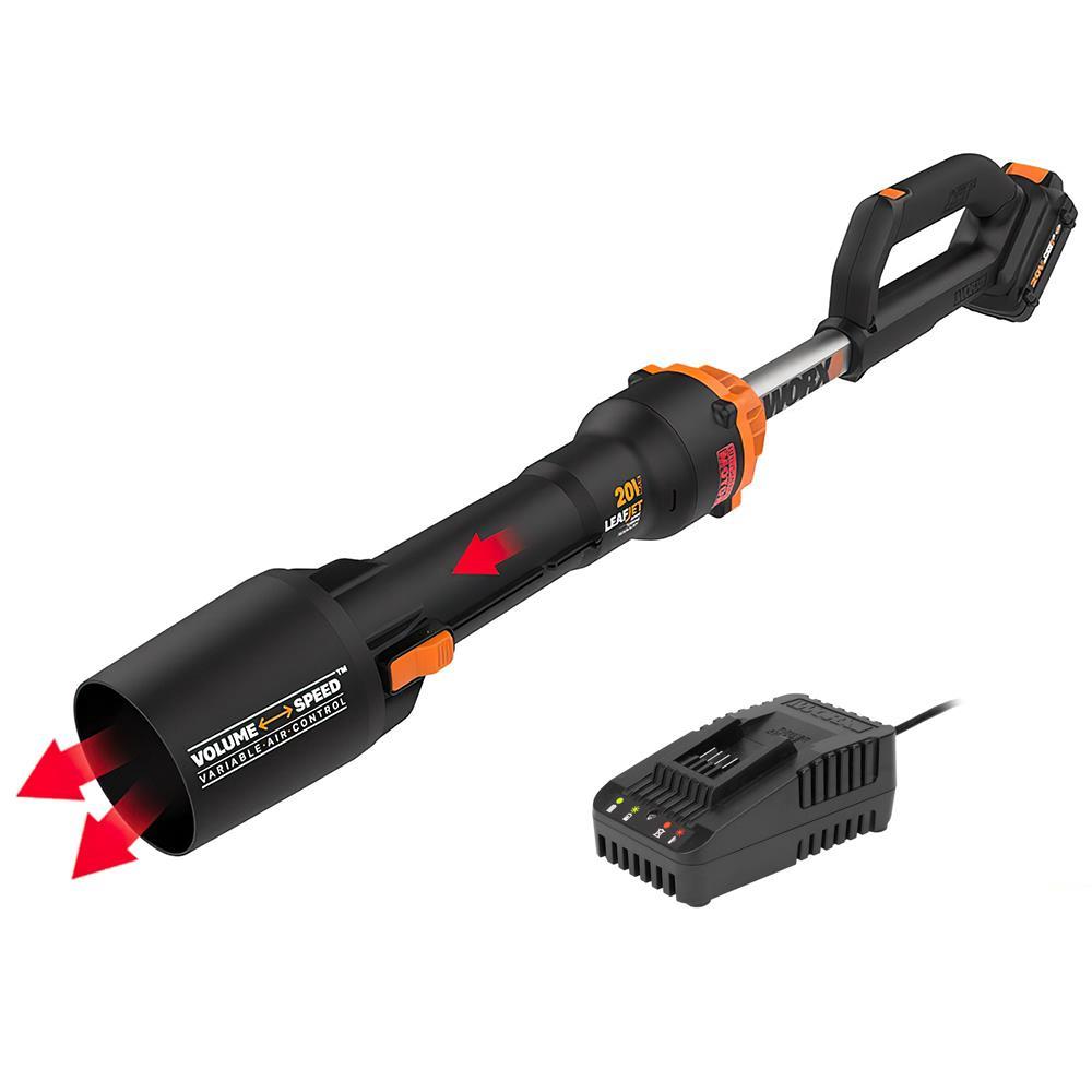 WorxWORX WG543E 20Volt 4.0Ah. Li-ion Kömürsüz Profesyonel Devir Ayarlı Yaprak ÜflemeWG543E