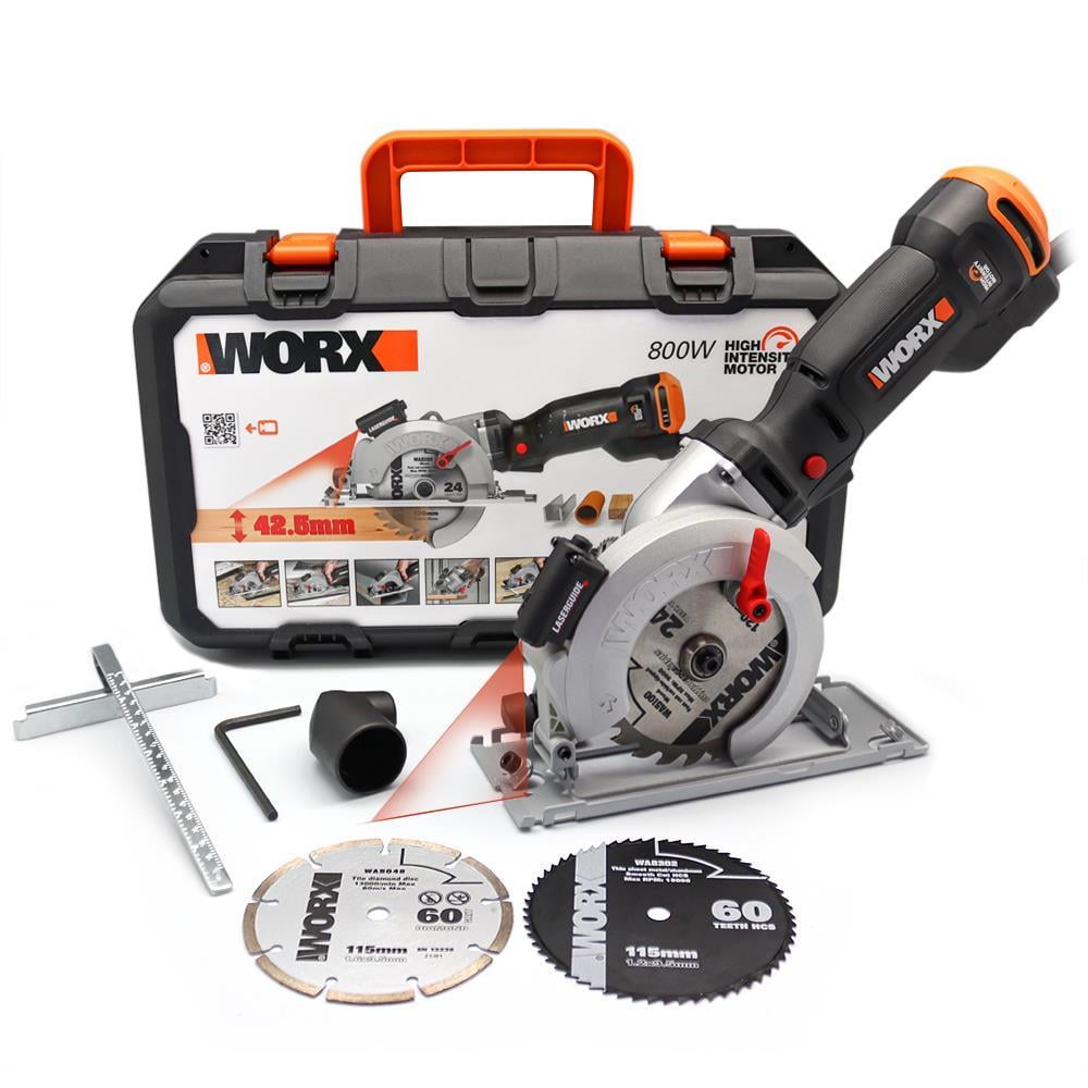 WorxWORX WX437 800Watt 120mm Profesyonel Çok Amaçlı Lazerli Daire TestereWX437