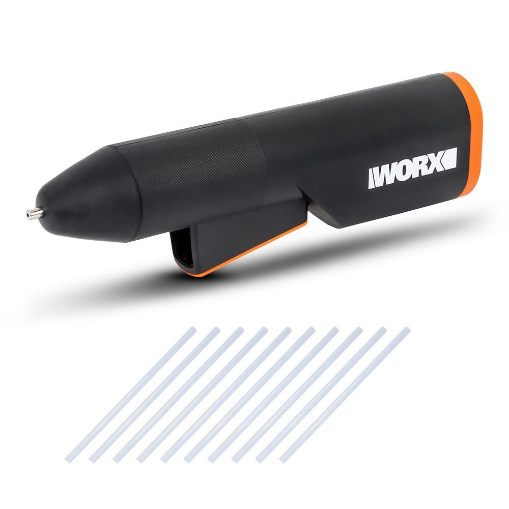 WorxWORX WX746.9 MAKERX 20Volt Profesyonel Sıcak Mum Silikon Tabancası + 10 Silikon (Akü Dahil Değildir)WX746.9