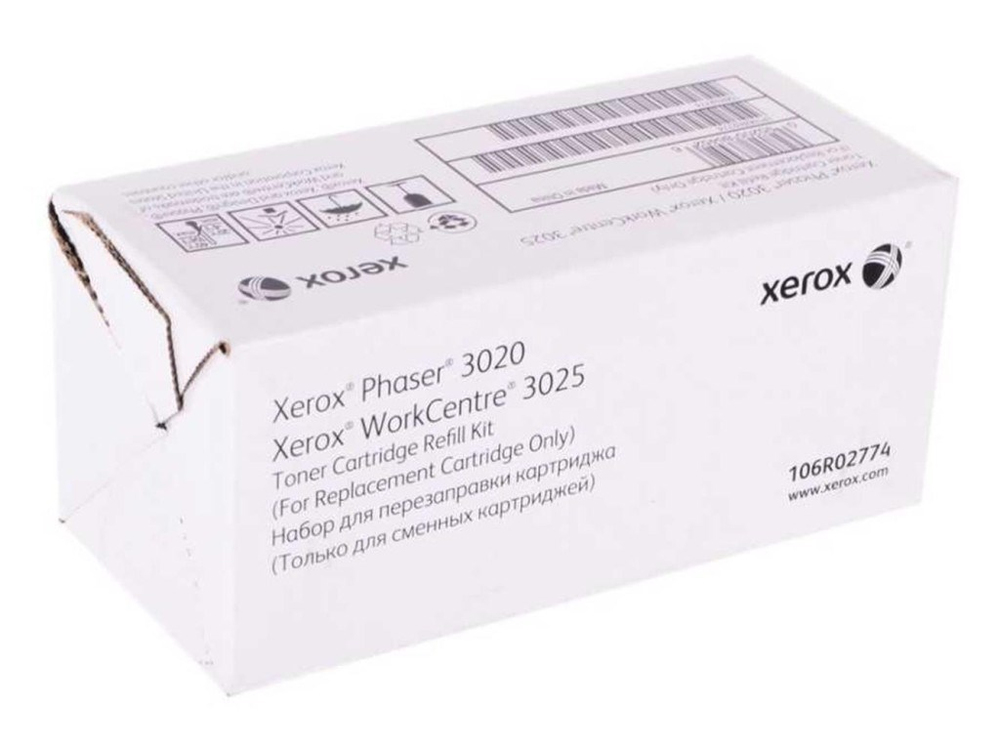 XEROXXerox 106R02774 Phaser 3020-3025 Tnr Refill Kit 1500syf Toner TozuXerox Phaser095205864526
