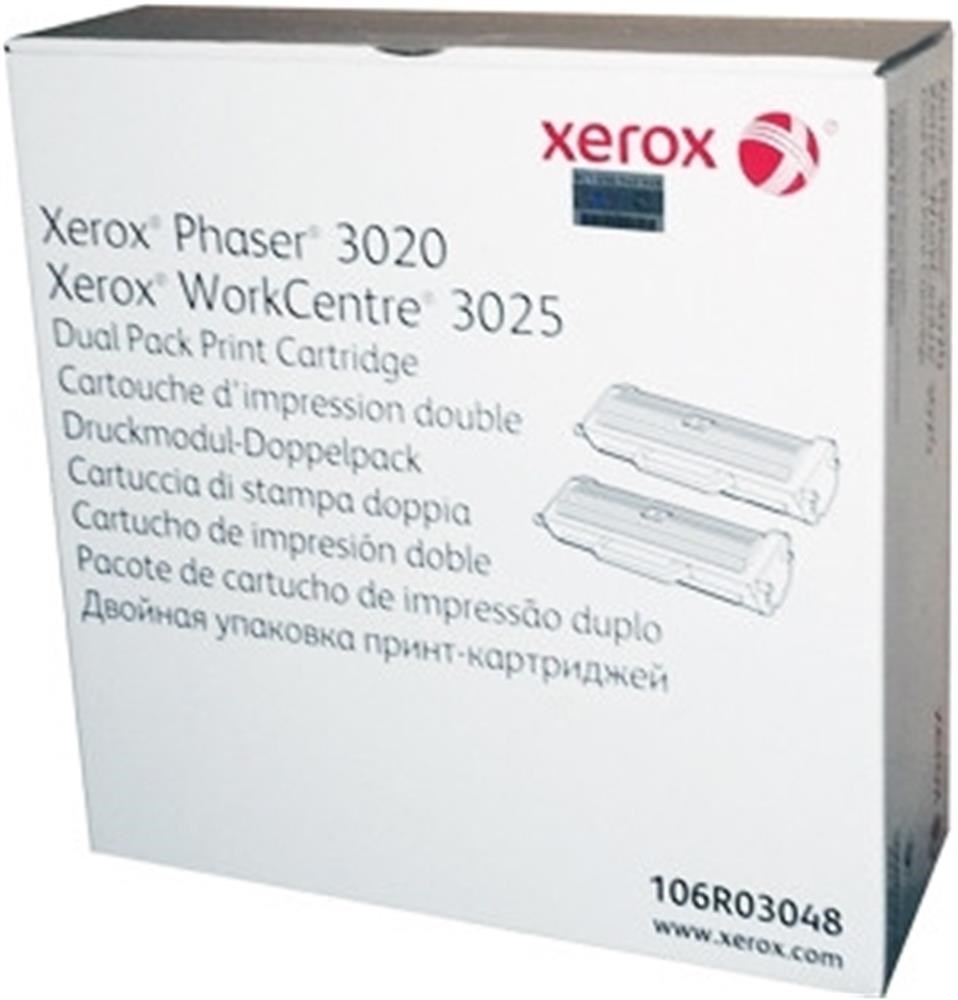 XEROXXerox 106R03048 Phaser 3020-WC3025 Dual Pack Toner 2x1500 Sayfa095205864946