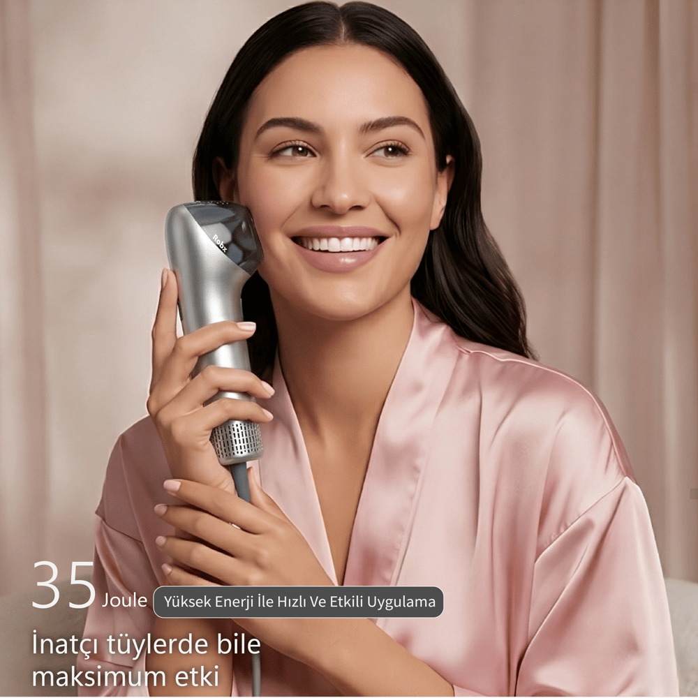 Robx A2030 IPL Sapphire Sogutma 35 joule Ultra Güç Hızlı Etki Çoklu Seri Otomatik Atım Bay Bayan.