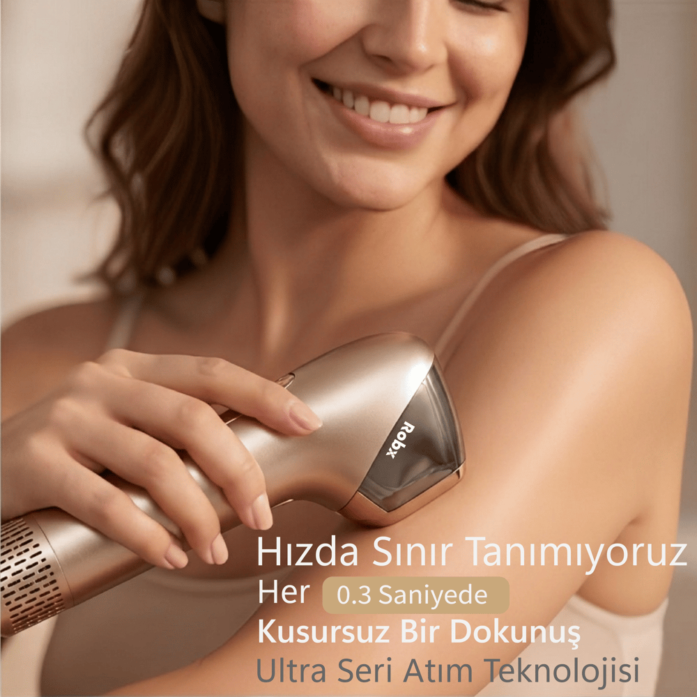 Robx A2030 IPL Sapphire Sogutma 35 joule Ultra Güç Hızlı Etki Çoklu Seri Otomatik Atım Bay Bayan.