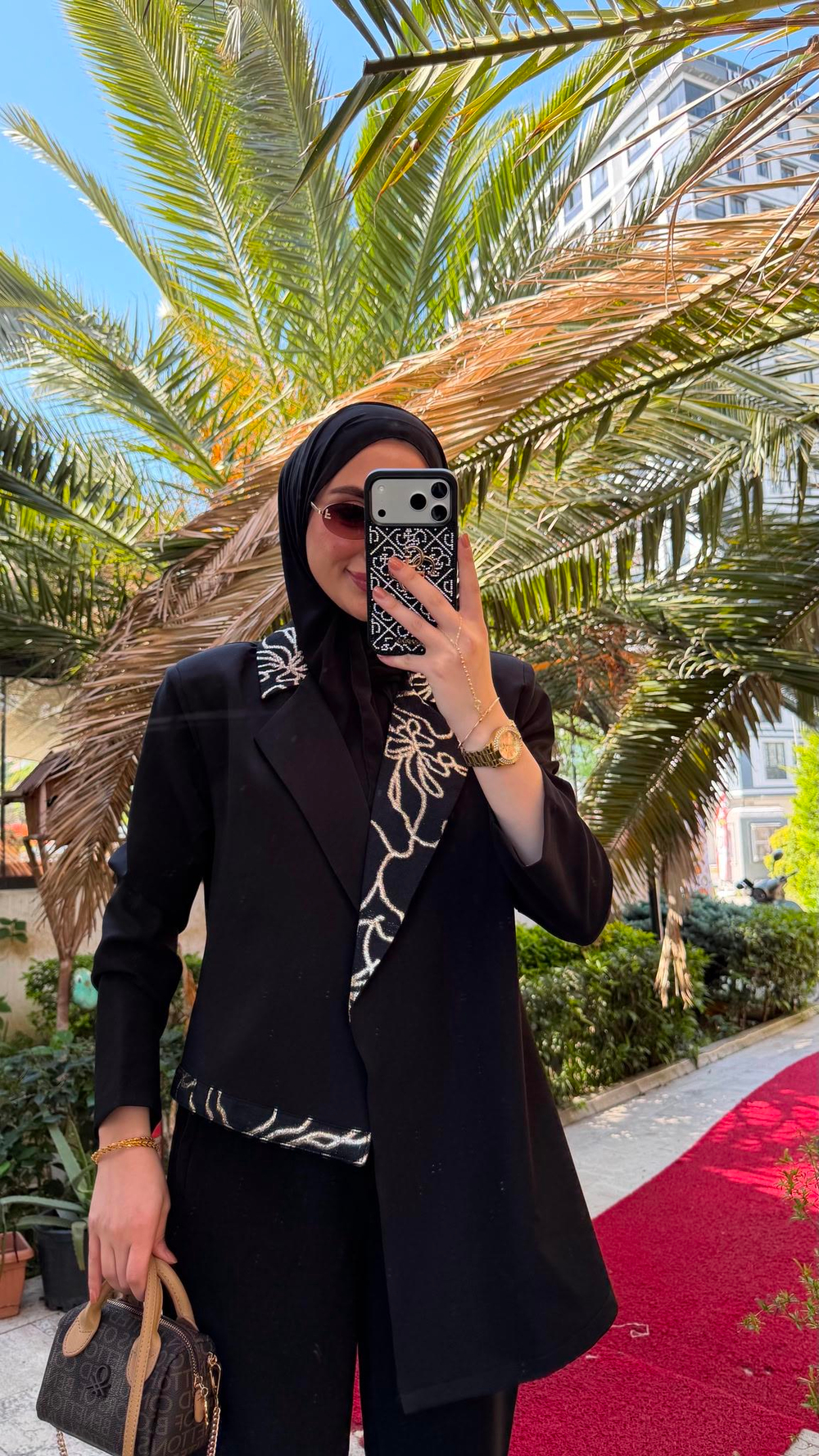 Asimetrik blazer ceket
