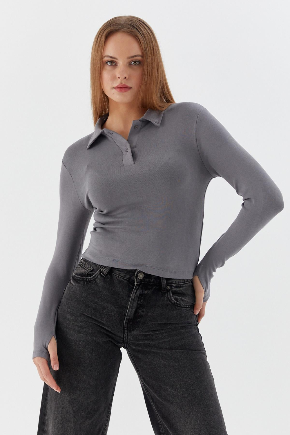 Polo Yaka Body GRI