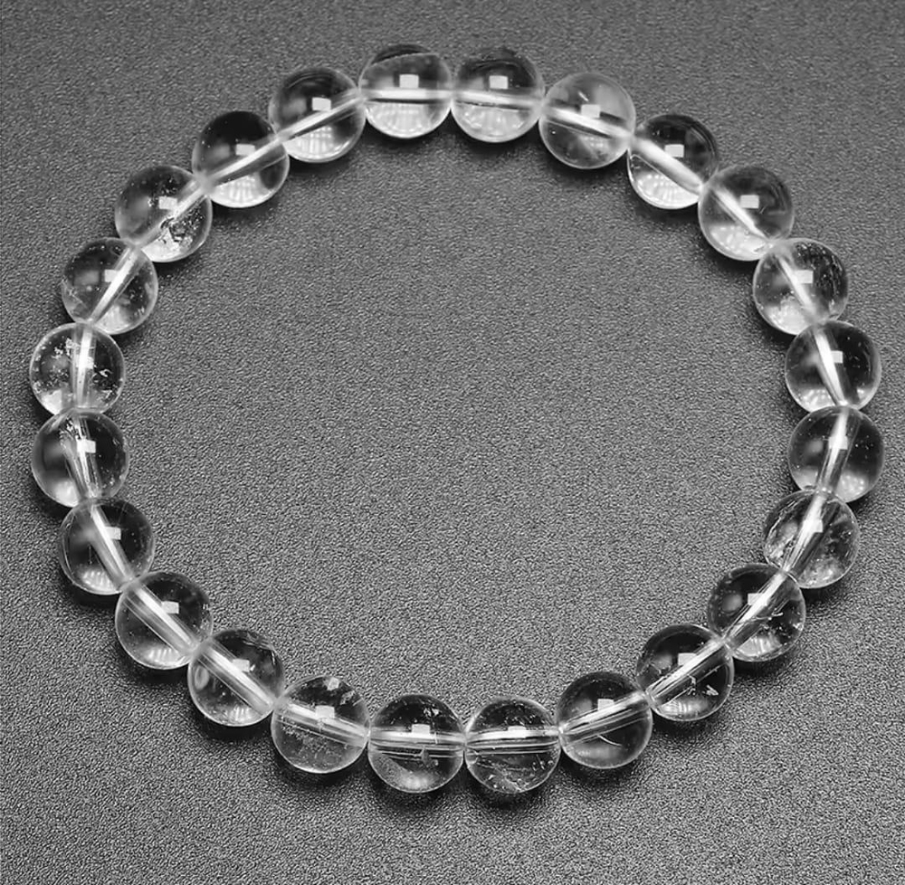 Kristal Doğaltaş Bileklik 8 mm 