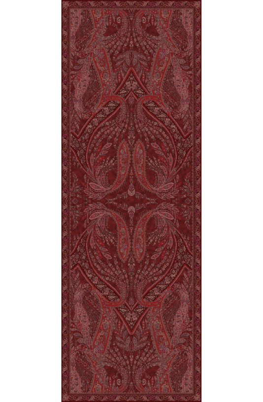 Floral Burgundy