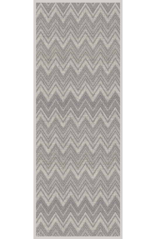 Zigzag Gray (%50 Yün %50 İpek)