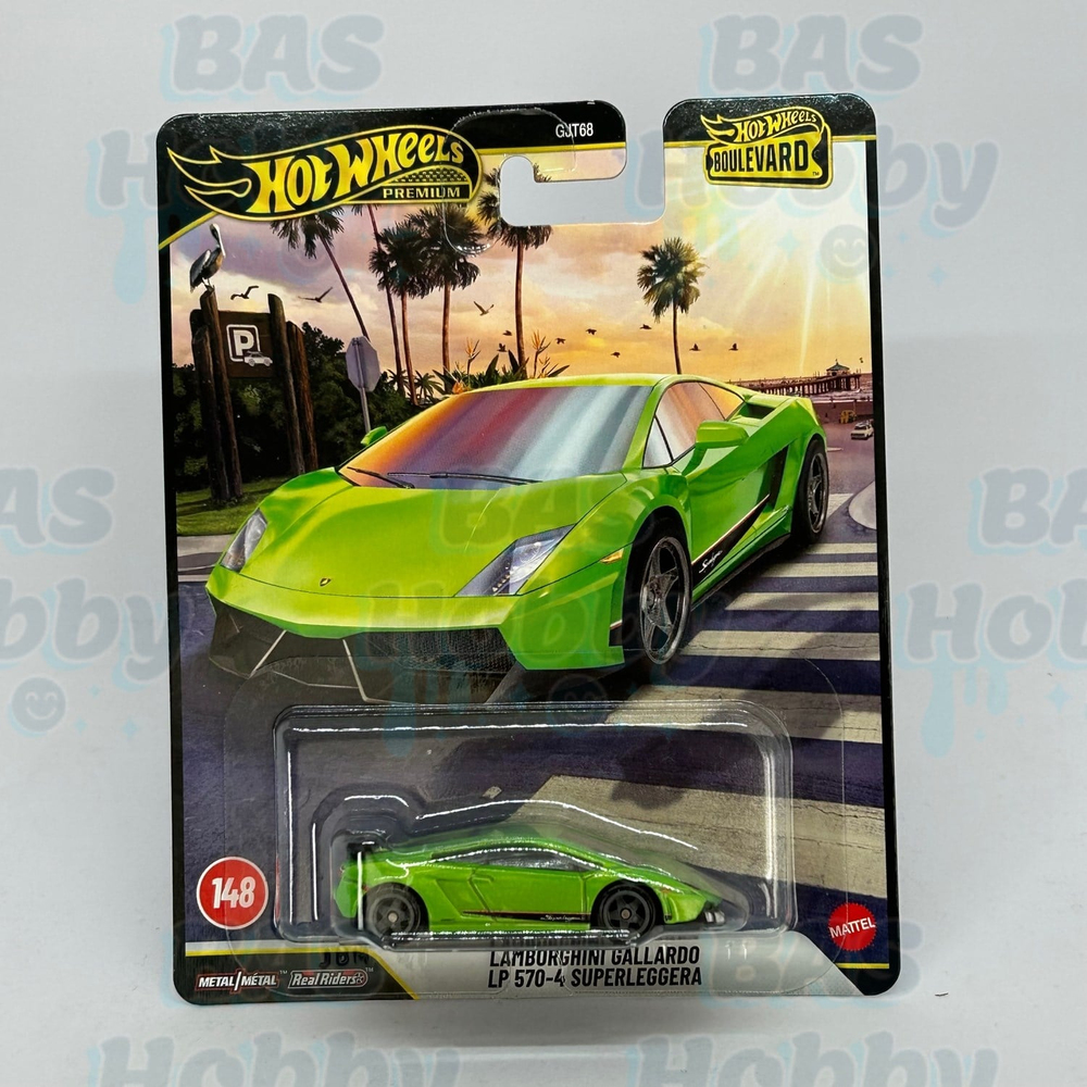  (HATALI) Hot Wheels Premium Boulevard No:148 - Lamborghini Gallardo LP 570-4 Superleggera