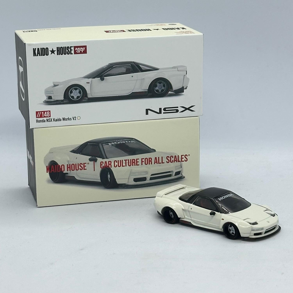 (Açık Paket) Mini GT 1/64 KaidoHouse Honda NSX V2 KHMG148