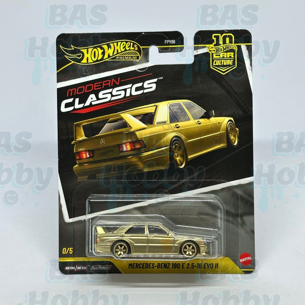 CHASE - Hot Wheels Premium Modern Classics - Mercedes-Benz 190 E 2.5-16 EVO II