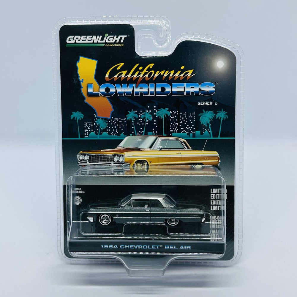 Greenlight 1/64 California Lowrider 1964 Chevrolet Bel Air - GL009
