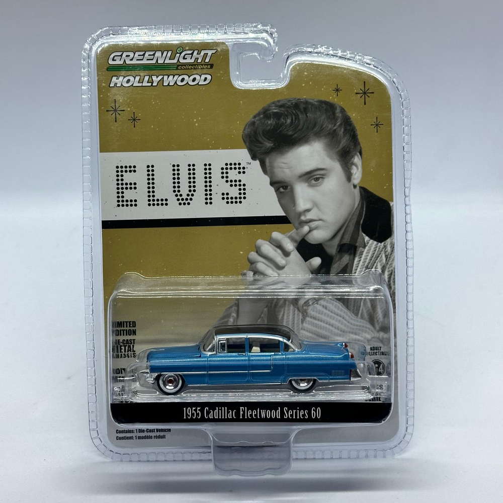 Greenlight 1/64 Hollywood Series 16 - Elvis Presley (1935-77) - 1955 Cadillac Fleetwood Series 60 