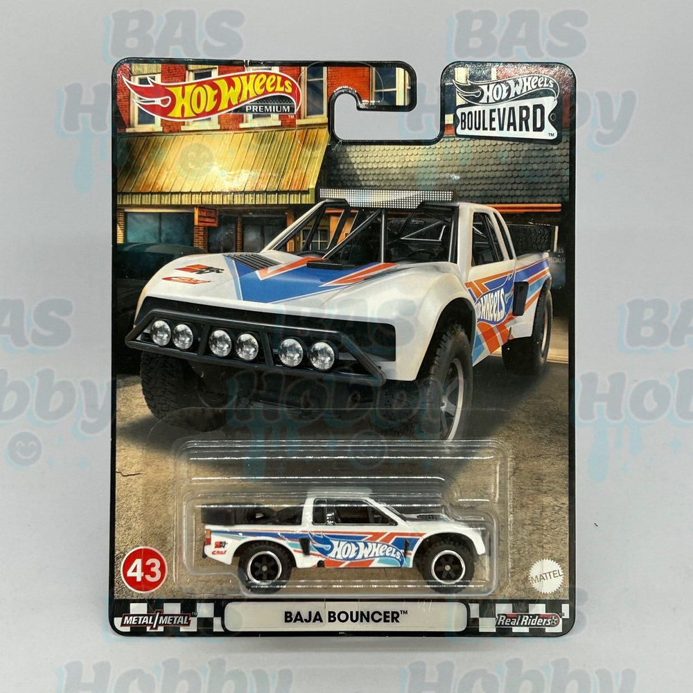 (HATALI) Hot Wheels Premium Boulevard No:43 - Baja Bouncer 