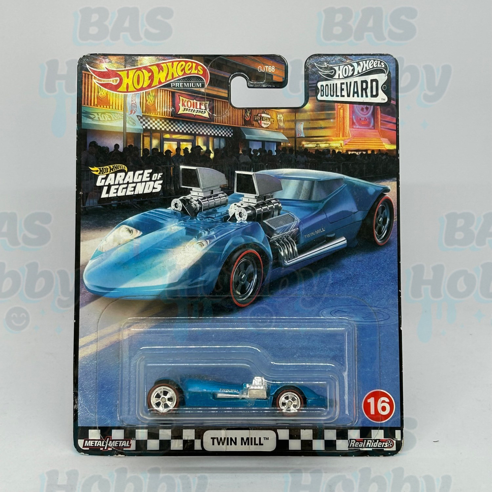 (HATALI) Hot Wheels Premium Boulevard No:16 - Twin Mill 