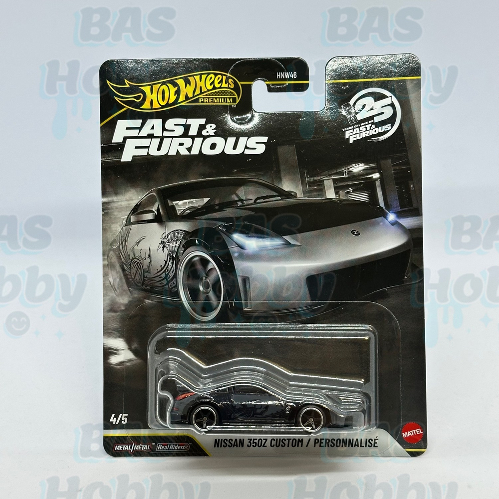 (HATALI) Hot Wheels Premium Fast&Furious 2026 Mix 4 - Nissan 350Z Custom