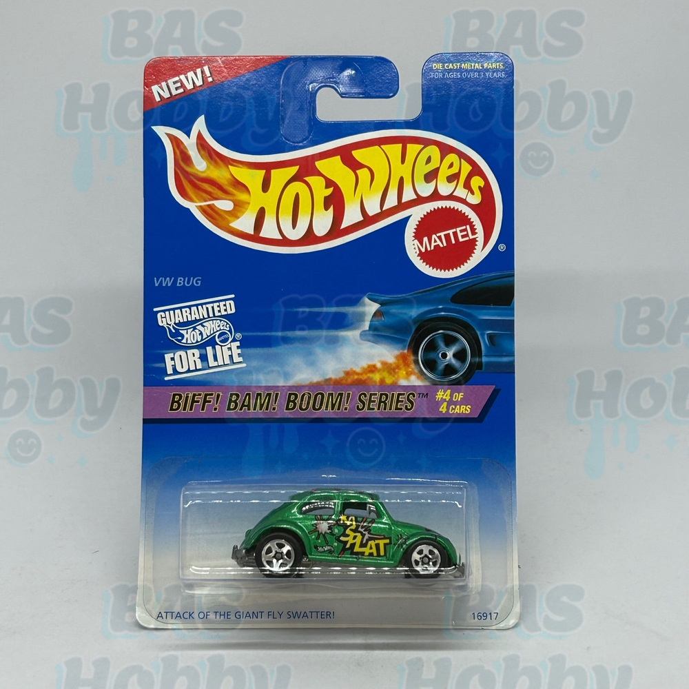 (HATALI) Hot Wheels Uzun Kart - Volkswagen Bug 