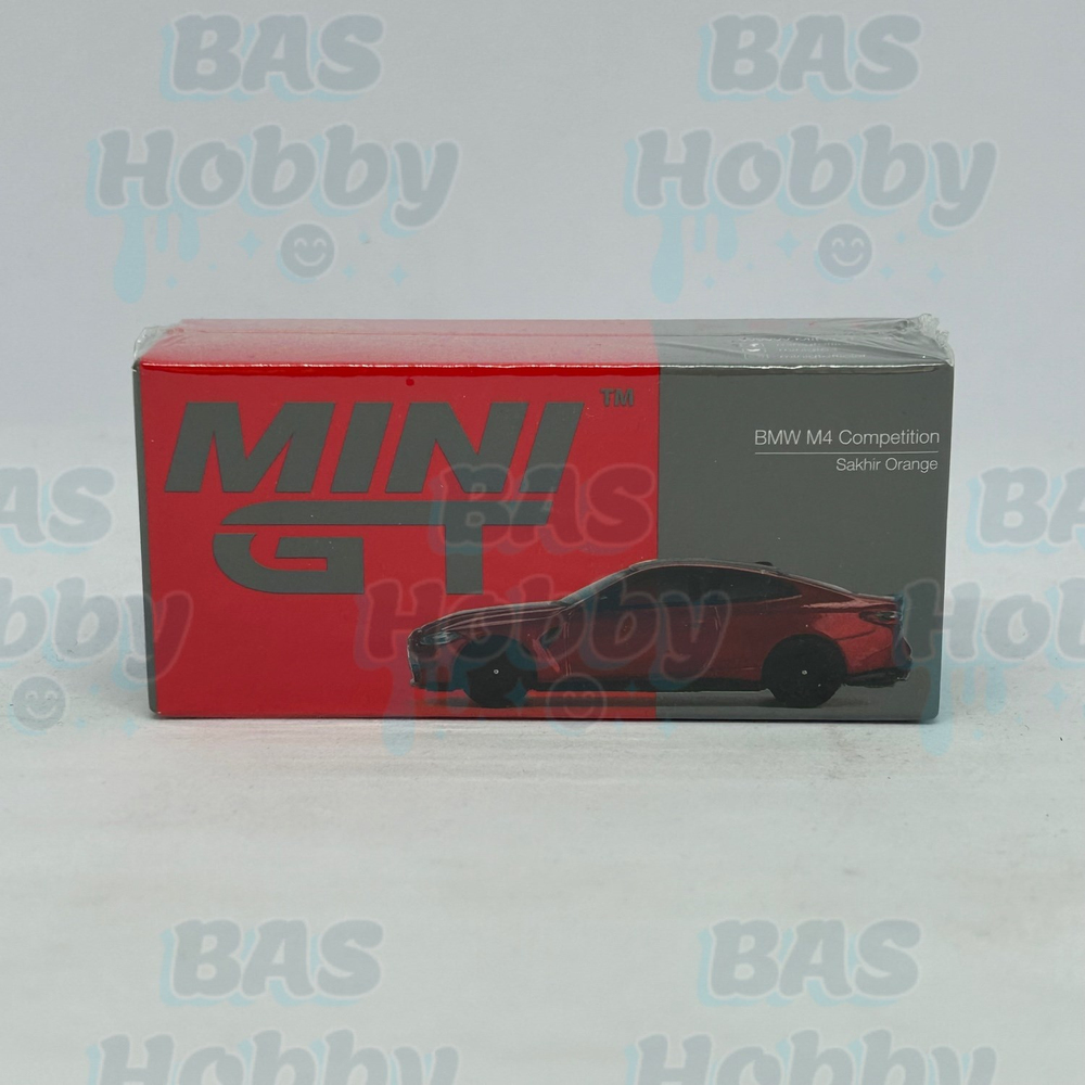 (HATALI) Mini GT 1/64 BMW M4 Competition Sakhir Orange MGT00811