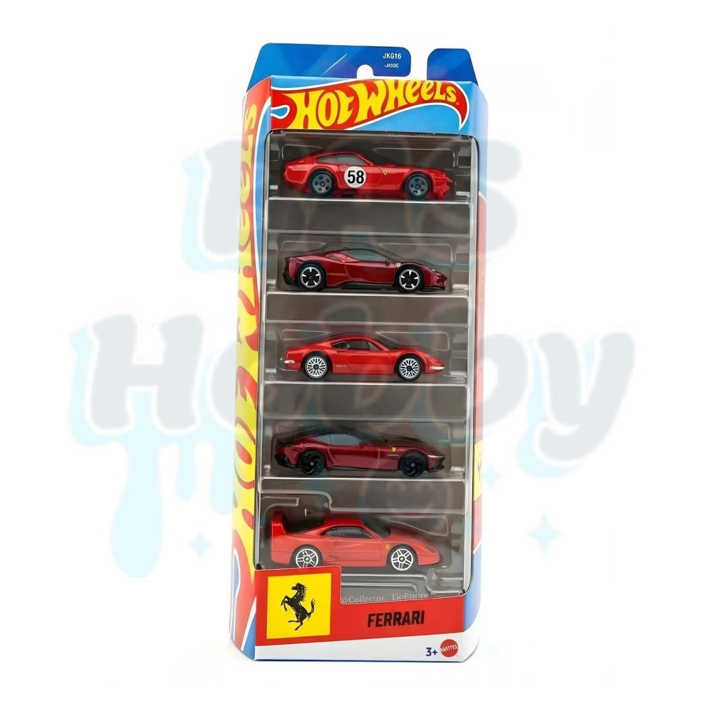 Hot Wheels Ferrari Beşli (5'li) Set