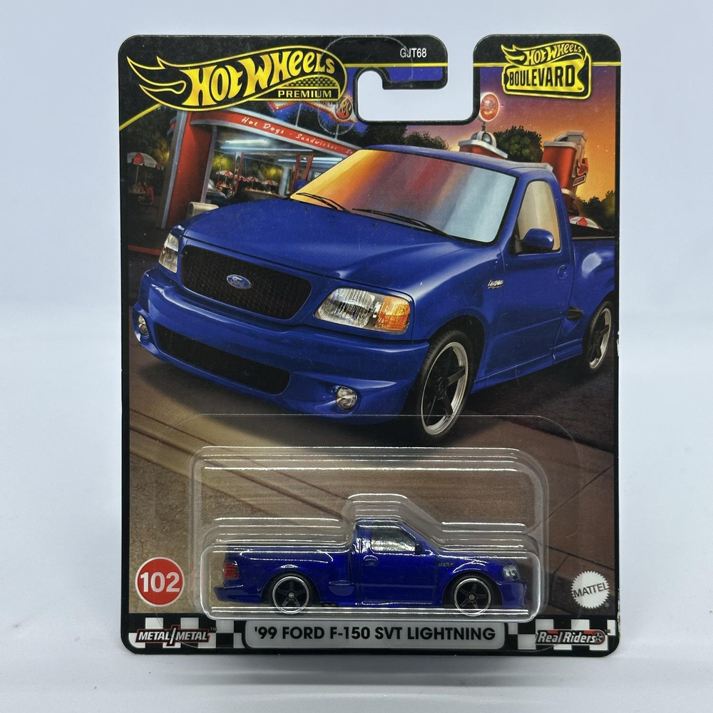Hot Wheels Premium Boulevard No:102 - '99 Ford F-150 SVT Lightning 