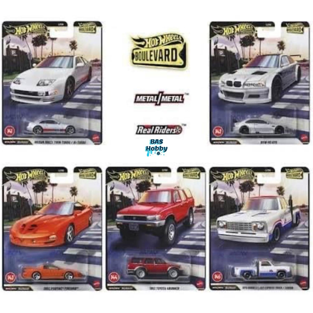 Hot Wheels Premium Boulevard Set - (141-145)