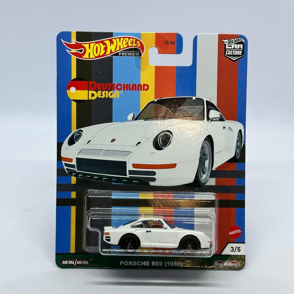 Hot Wheels Premium Deutschland Design 1 - Porsche 959 (1986)