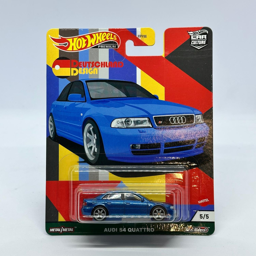Hot Wheels Premium Deutschland Design 1 - Audi S4 Quattro 