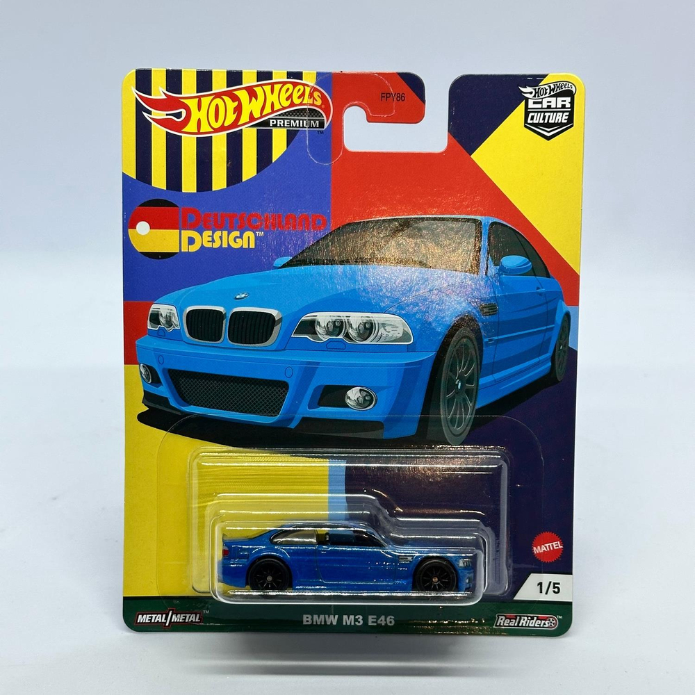 Hot Wheels Premium Deutschland Design 1 - BMW M3 E46