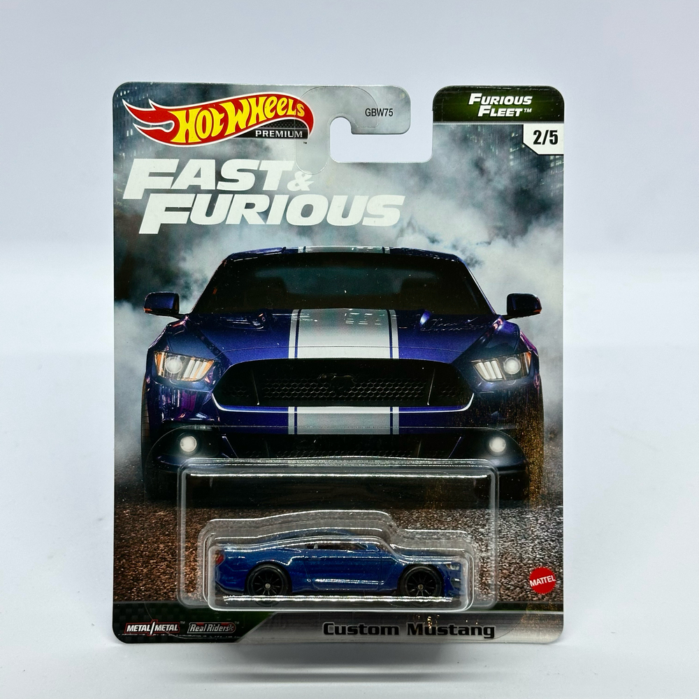 Hot Wheels Premium Fast & Furious Furious Fleet - Custom Mustang 