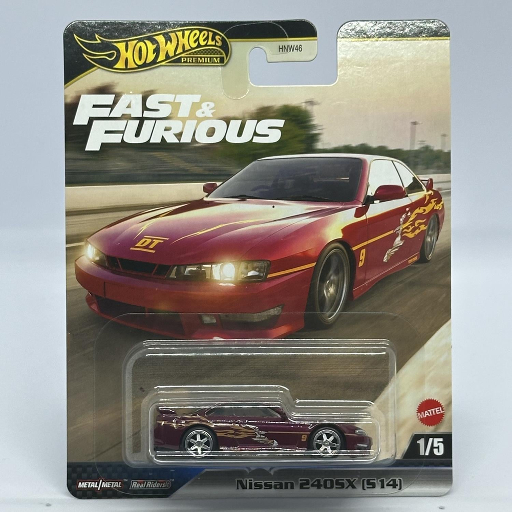 Hot Wheels Premium Fast & Furious Nissan 240sx (S14)