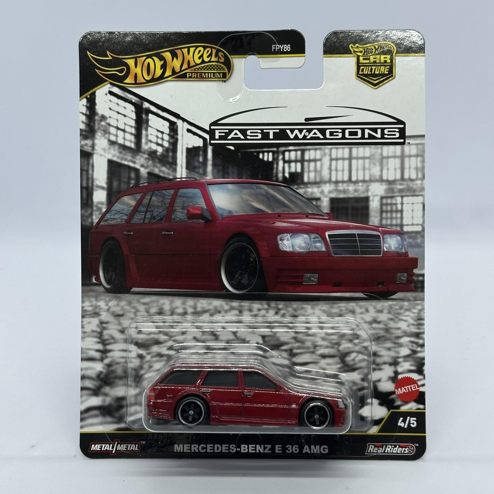 Hot Wheels Premium Fast Wagons - Mercedes-Benz E36 AMG