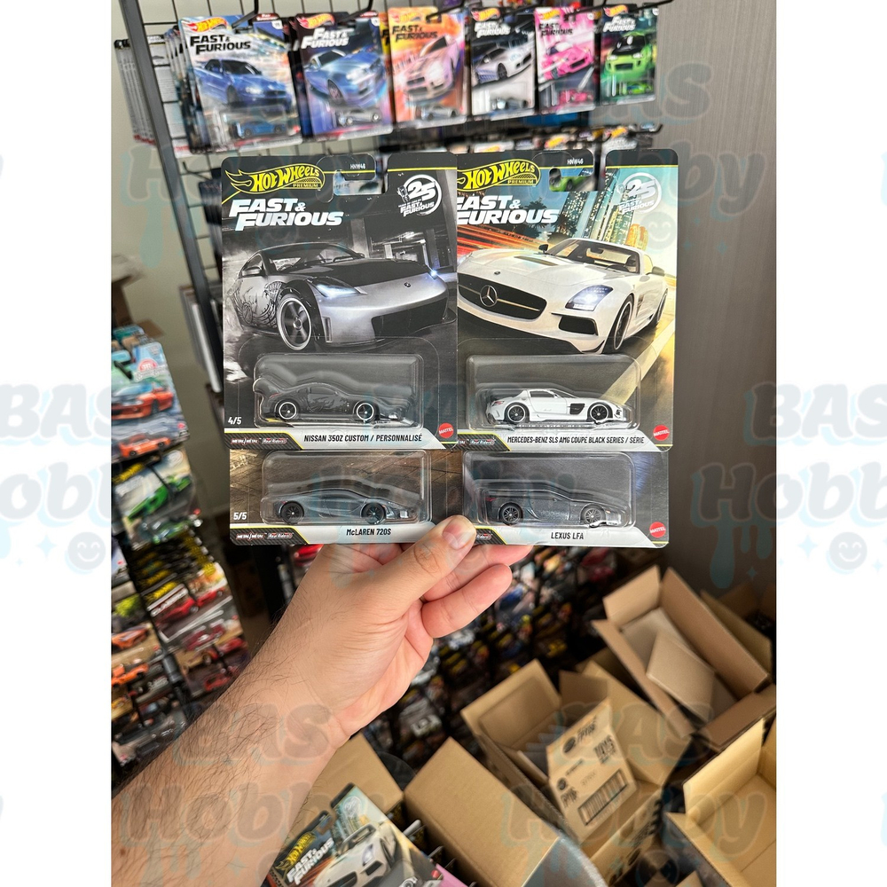 Hot Wheels Premium Fast&Furious 2026 Mix 4 - 4'lü Lot