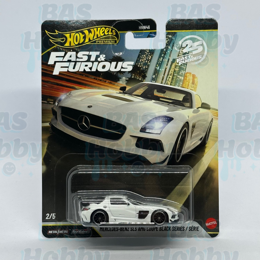 Hot Wheels Premium Fast&Furious 2026 Mix 4 - Mercedes-Benz SLS AMG Coupe Black Series