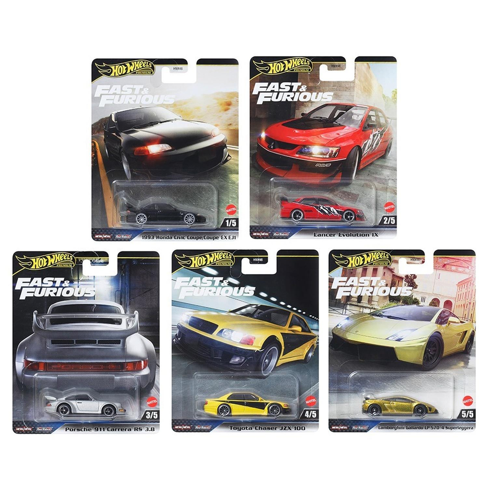 Hot Wheels Premium Fast&Furious Set - 2025 Mix-4
