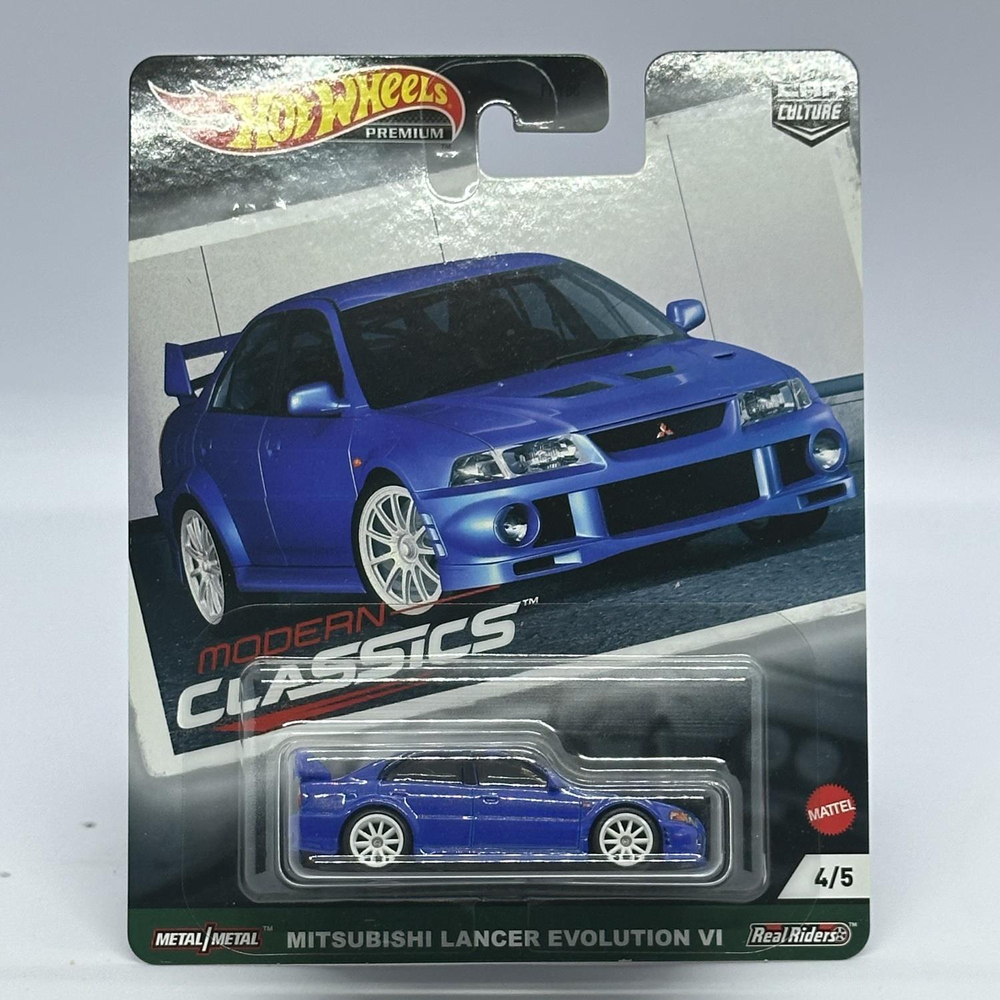 Hot Wheels Premium Modern Classics 3 - Mitsubishi Lancer Evo 6