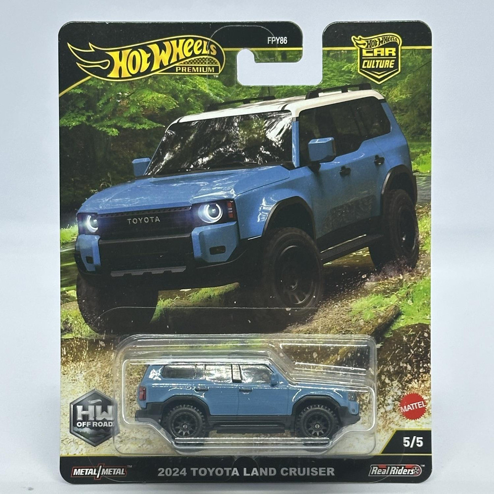 Hot Wheels Premium Off Road 2024 Toyota Land Cruiser