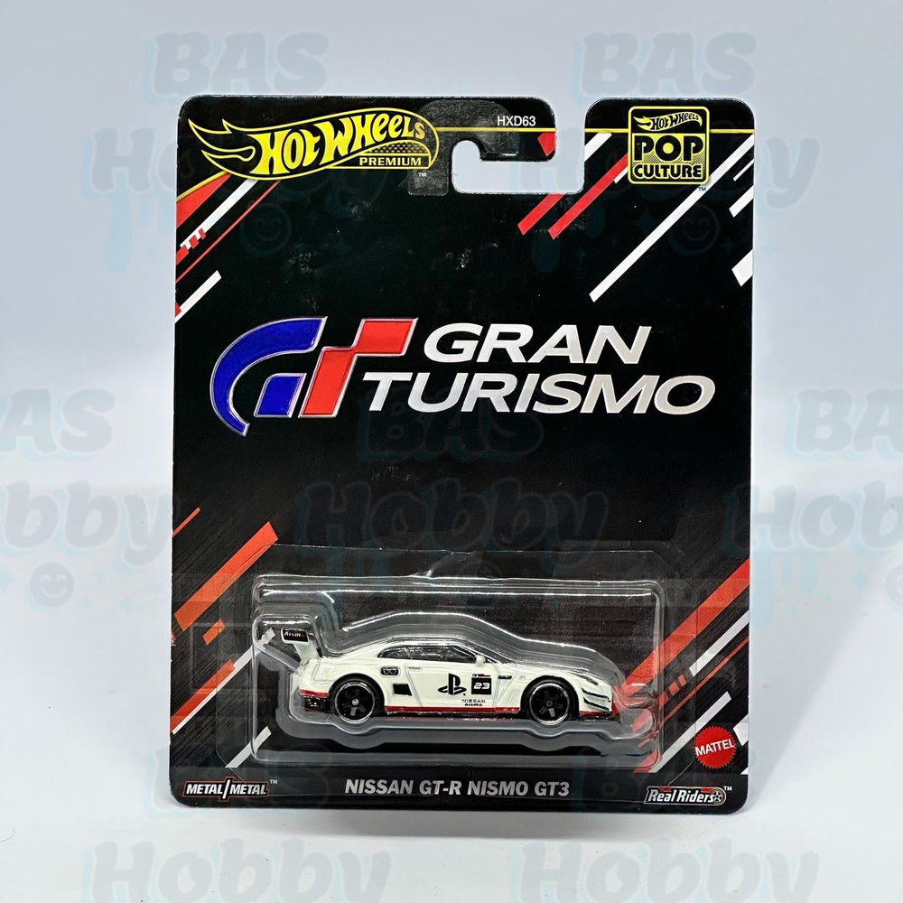 Hot Wheels Premium Pop Culture - Gran Turismo Nissan GT-R Nismo GT3
