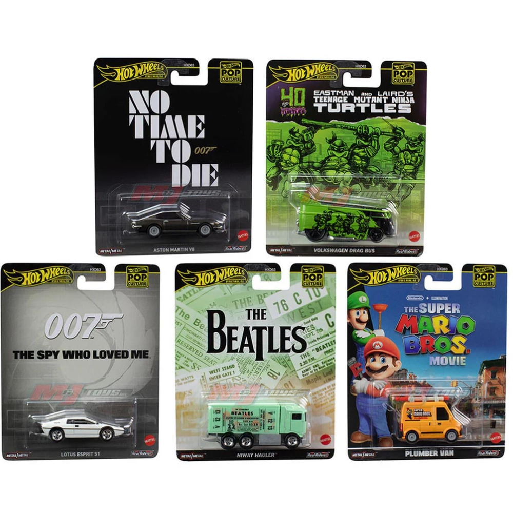 Hot Wheels Premium Pop Culture Set - 2024 HXD63-979D