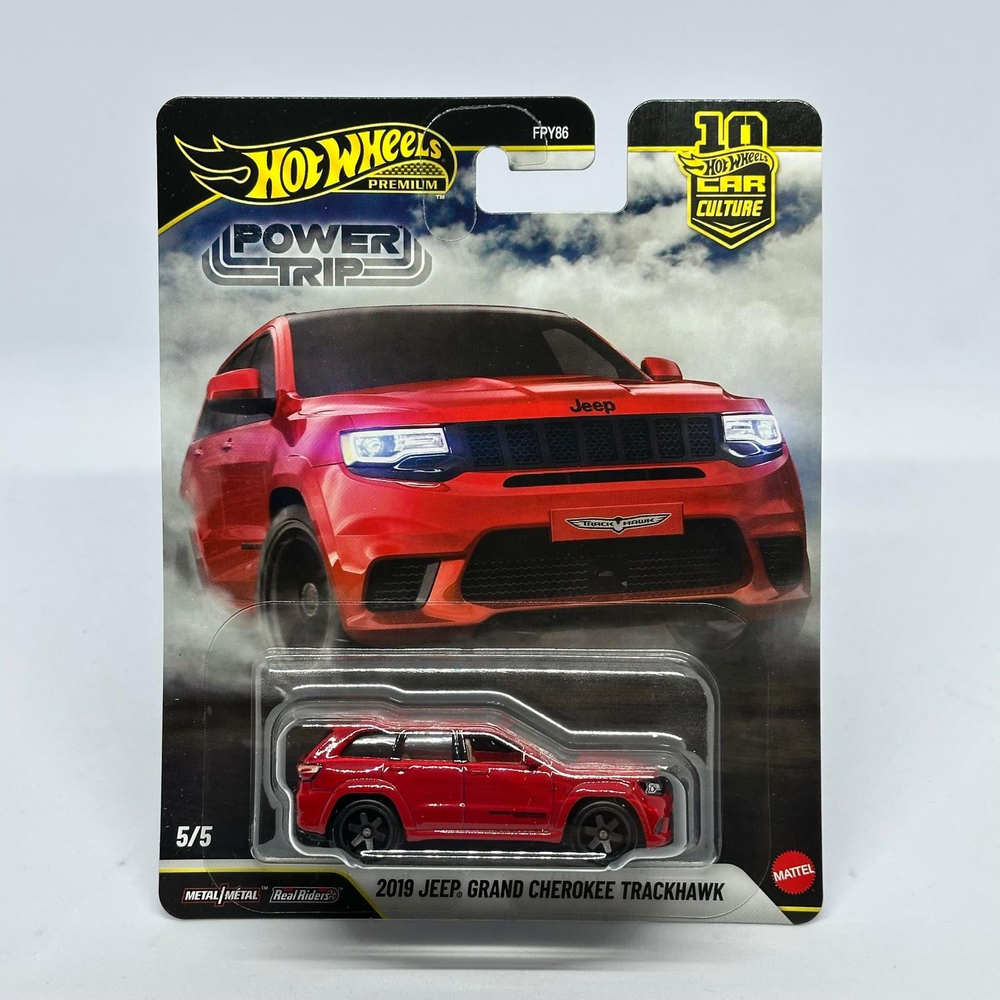 Hot Wheels Premium Power Trip - 2019 Jeep Grand Cherokee Trackhawk 
