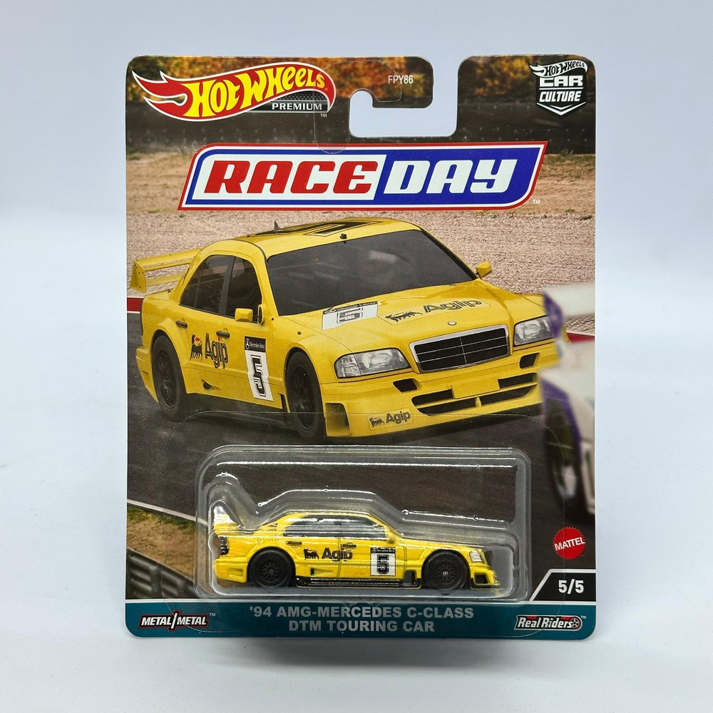 Hot Wheels Premium Race Day - '94 AMG-Mercedes C-Class DTM Touring Car