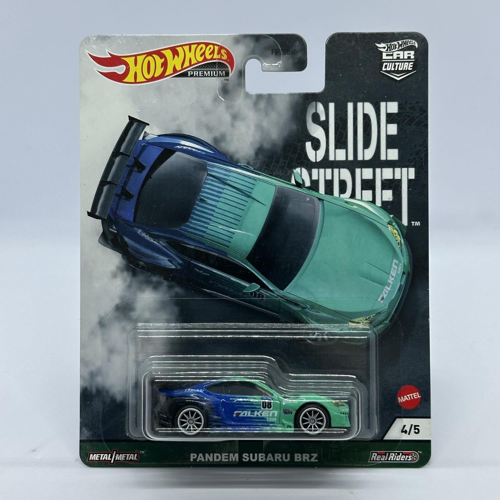 Hot Wheels Premium Slide Street 1 - Pandem Subaru BRZ